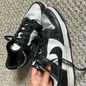 Men’s Nike Dunks- black and white. Gently used.